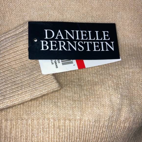 Cream Crew Neck With Shoulder Pads - Picture 3 of 6